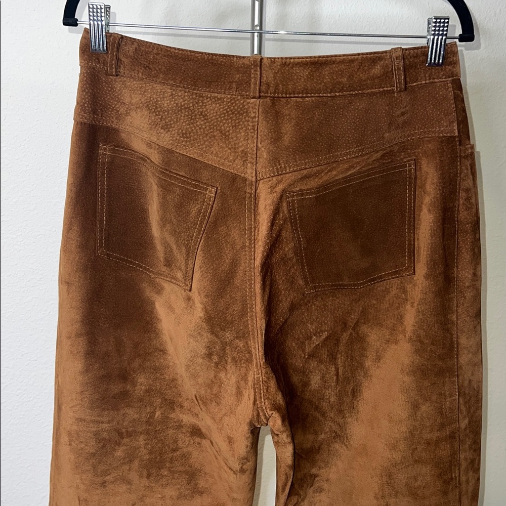 Bushwacker Soft Sueded Leather Pants Made in USA - Picture 4 of 6